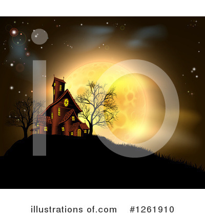 Spooky Clipart #1261910 by AtStockIllustration
