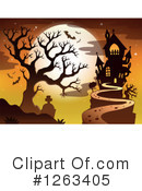 Haunted House Clipart #1263405 by visekart