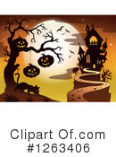 Haunted House Clipart #1263406 by visekart