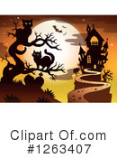 Haunted House Clipart #1263407 by visekart