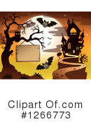 Haunted House Clipart #1266773 by visekart