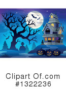 Haunted House Clipart #1322236 by visekart