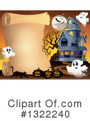 Haunted House Clipart #1322240 by visekart