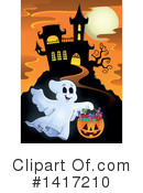 Haunted House Clipart #1417210 by visekart