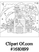 Haunted House Clipart #1680899 by AtStockIllustration