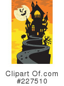 Haunted House Clipart #227510 by visekart