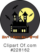 Haunted House Clipart #228162 by Pams Clipart