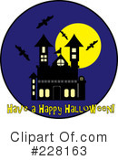 Haunted House Clipart #228163 by Pams Clipart