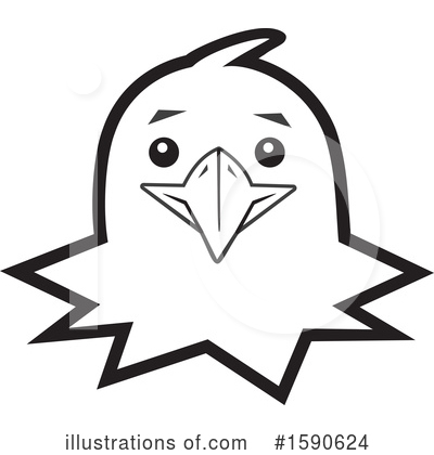 Royalty-Free (RF) Hawk Clipart Illustration by Johnny Sajem - Stock Sample #1590624