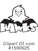 Hawk Clipart #1590625 by Johnny Sajem