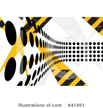 Hazard Stripes Clipart #41951 by Arena Creative