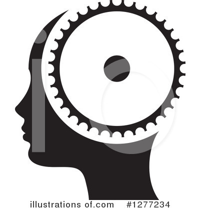 Royalty-Free (RF) Head Clipart Illustration by Lal Perera - Stock Sample #1277234