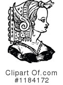 Headdress Clipart #1184172 by Prawny Vintage