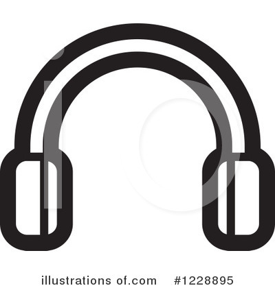 Royalty-Free (RF) Headphones Clipart Illustration by Lal Perera - Stock Sample #1228895