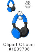 Headphones Clipart #1239798 by Vector Tradition SM