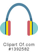 Headphones Clipart #1392582 by BNP Design Studio