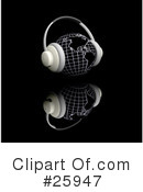 Headphones Clipart #25947 by KJ Pargeter