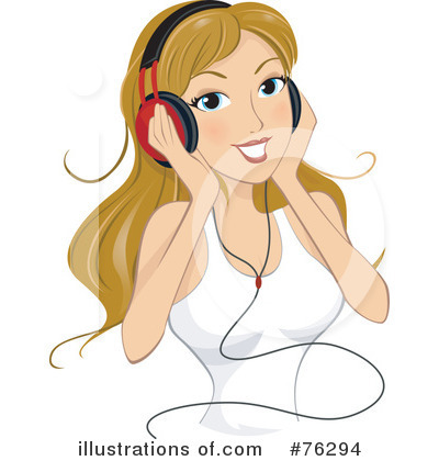Blond Woman Clipart #76294 by BNP Design Studio