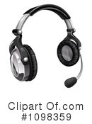 Headset Clipart #1098359 by AtStockIllustration