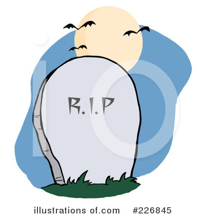 Headstone Clipart #226845 by Hit Toon