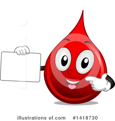 Blood Drop Clipart #1418730 by BNP Design Studio