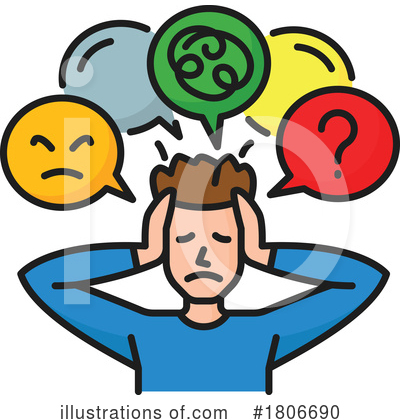Thoughts Clipart #1806690 by Vector Tradition SM