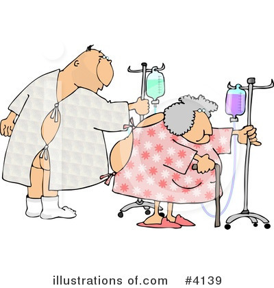 Hospital Gown Clipart #4139 by djart