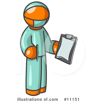 Surgeon Clipart #11151 by Leo Blanchette