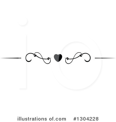 Royalty-Free (RF) Heart Border Clipart Illustration by Vector Tradition SM - Stock Sample #1304228