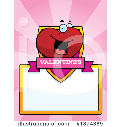 Royalty-Free (RF) Heart Character Clipart Illustration by Cory Thoman - Stock Sample #1374869