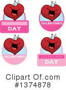 Heart Character Clipart #1374878 by Cory Thoman