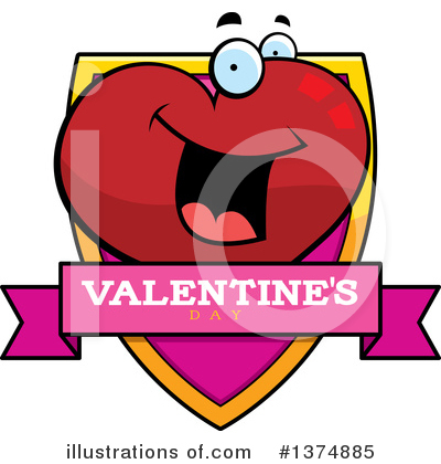 Royalty-Free (RF) Heart Character Clipart Illustration by Cory Thoman - Stock Sample #1374885