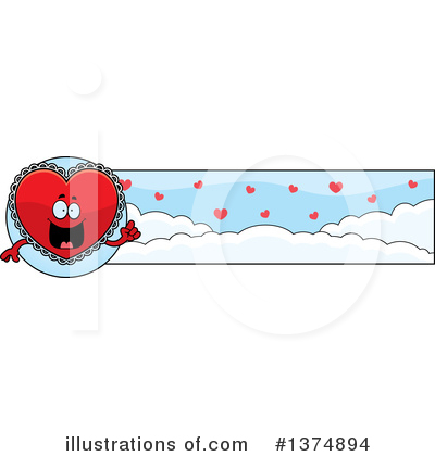 Royalty-Free (RF) Heart Character Clipart Illustration by Cory Thoman - Stock Sample #1374894