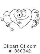 Heart Character Clipart #1380342 by Hit Toon