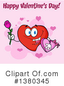 Heart Character Clipart #1380345 by Hit Toon
