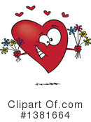 Heart Character Clipart #1381664 by toonaday