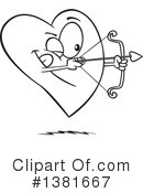 Heart Character Clipart #1381667 by toonaday