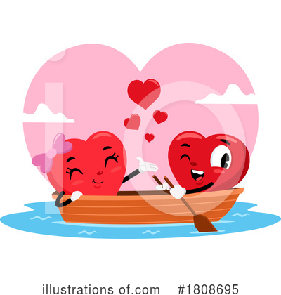 Hearts Clipart #1808695 by Hit Toon