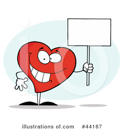 Heart Character Clipart #44167 by Hit Toon