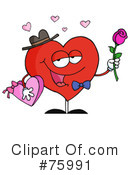 Heart Character Clipart #75991 by Hit Toon
