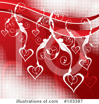 Royalty-Free (RF) Heart Clipart Illustration by MilsiArt - Stock Sample #103387