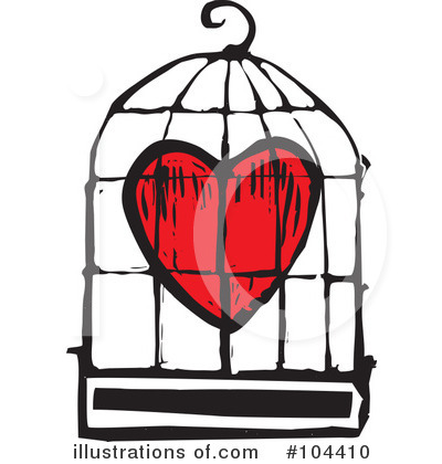 Royalty-Free (RF) Heart Clipart Illustration by xunantunich - Stock Sample #104410