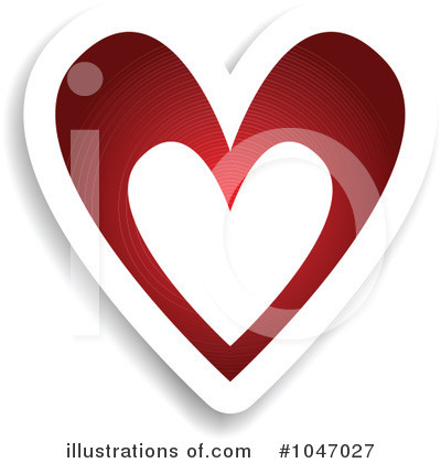 Royalty-Free (RF) Heart Clipart Illustration by KJ Pargeter - Stock Sample #1047027