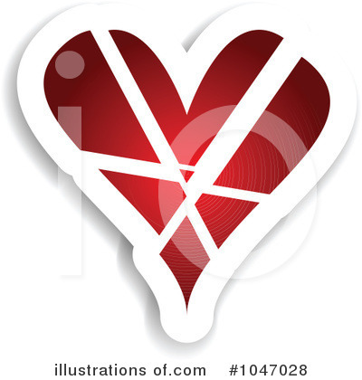 Royalty-Free (RF) Heart Clipart Illustration by KJ Pargeter - Stock Sample #1047028