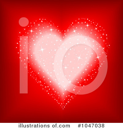 Valentines Day Background Clipart #1047038 by KJ Pargeter
