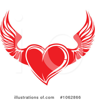 Royalty-Free (RF) Heart Clipart Illustration by Vector Tradition SM - Stock Sample #1062866