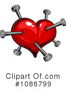 Heart Clipart #1086799 by Vector Tradition SM