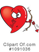 Heart Clipart #1091036 by toonaday