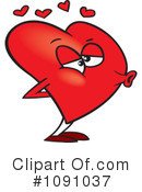 Heart Clipart #1091037 by toonaday