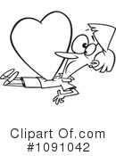 Heart Clipart #1091042 by toonaday